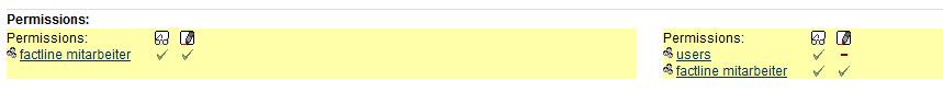 Comparision of versions for permissions - 1378891.1 Comparision of versions for permissions - 1378891.1